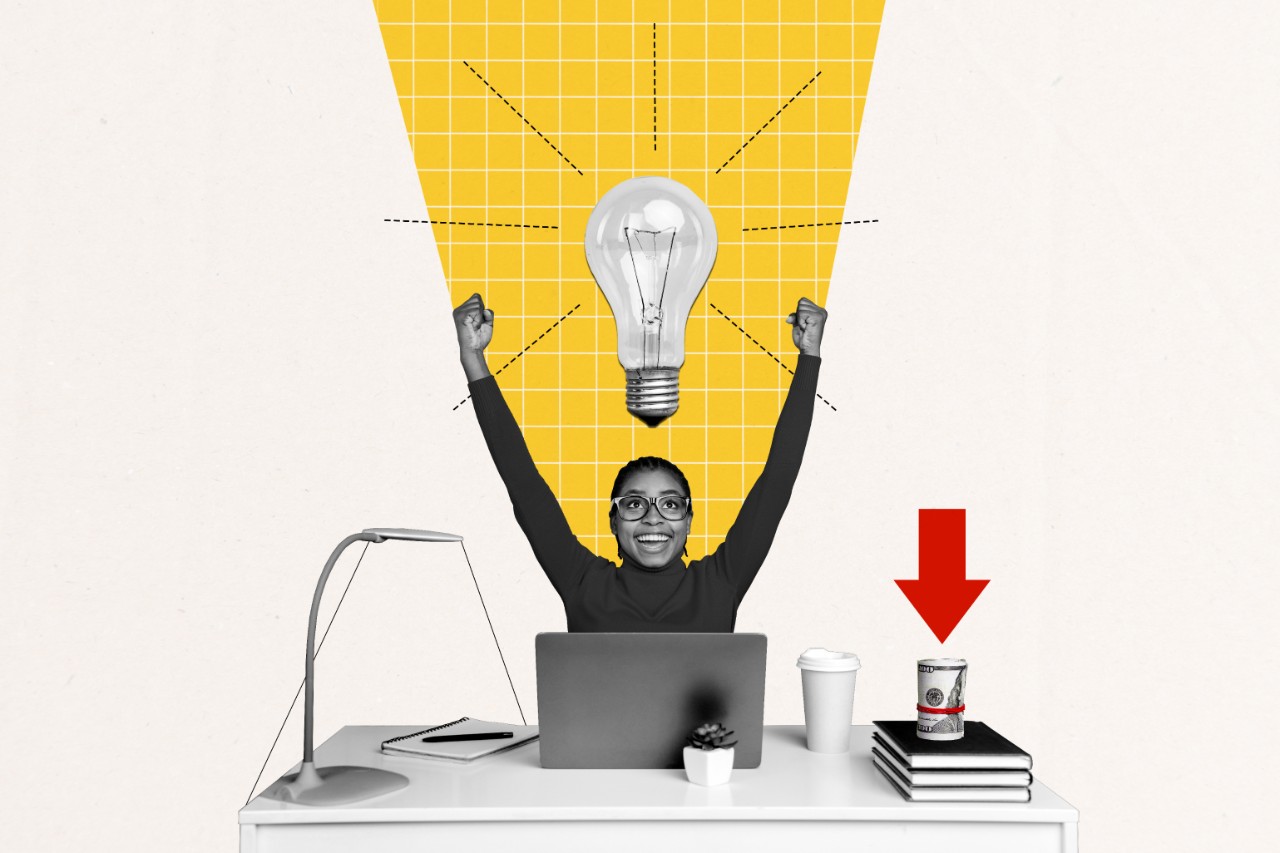 Setting and reaching goals - collage image